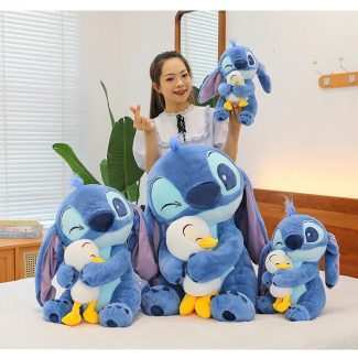 Stitch Lilo Plush Duck Stitch Kawaii Decoration Doll 30CM 45CM