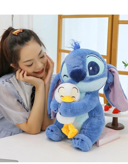 Stitch Lilo Plush Duck Stitch Kawaii Decoration Doll 30CM 45CM