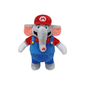 Super Mario Plush Doll Toy Elephant Mario Luigi Toy