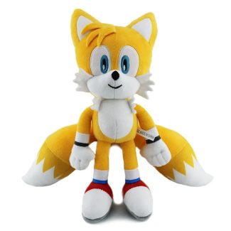 Sonic Plush Toy Cartoon Sonic Knuckles Tails Cute Doll Soft 30CM