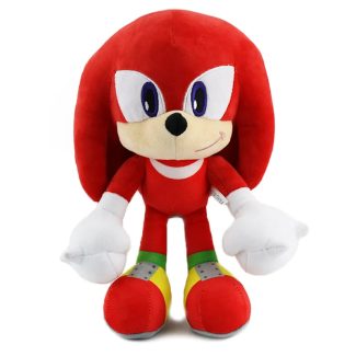 Sonic Plush Toy Cartoon Sonic Knuckles Tails Cute Doll Soft 30CM