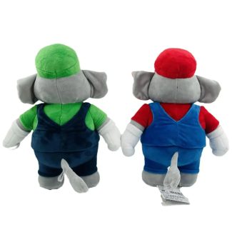 Super Mario Plush Doll Toy Elephant Mario Luigi Toy