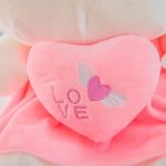 Hello Kitty Plus Doll – Heart Hugging Pink Plush, Cat Figure for Girls